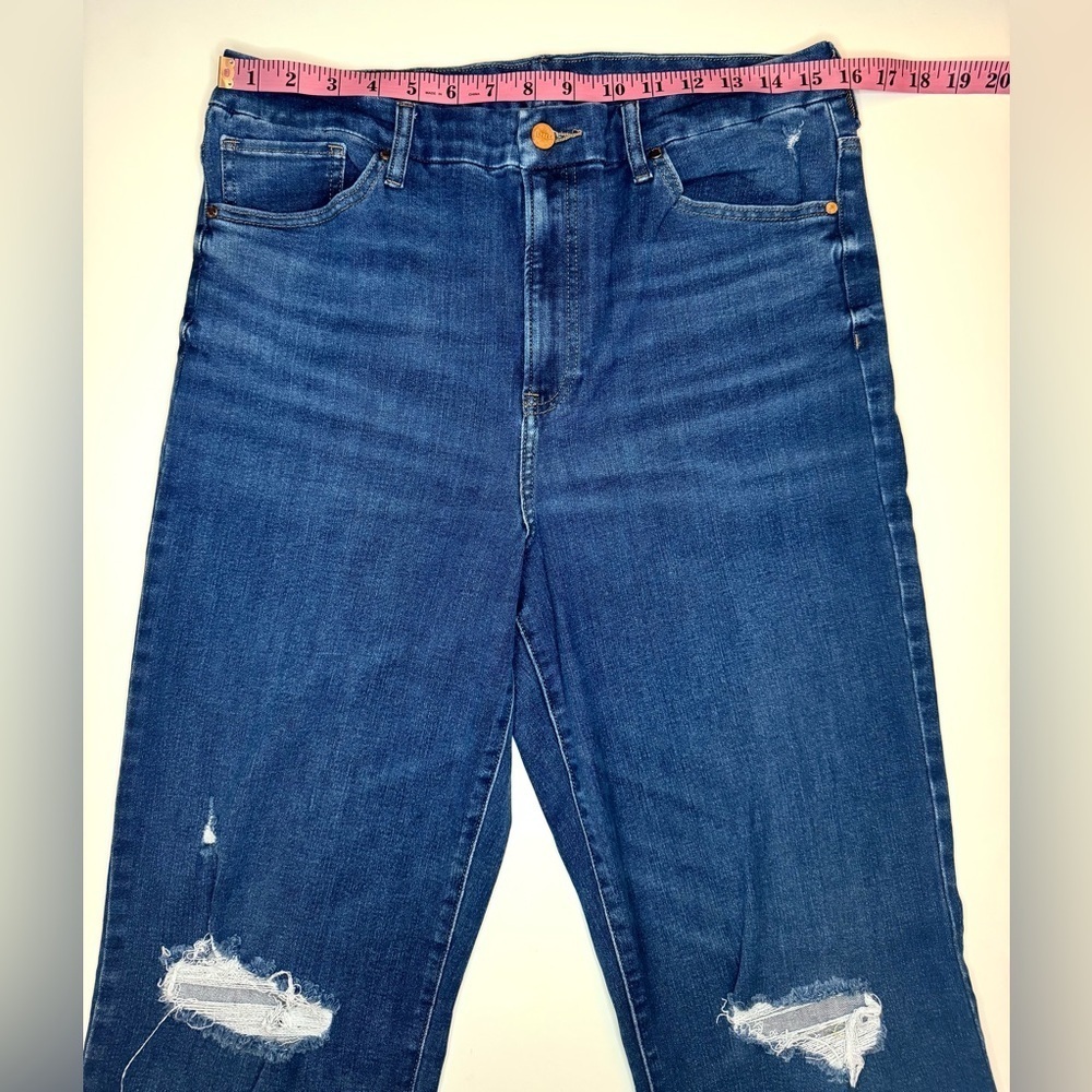 Express Women’s Modern Straight Super High Rise Ultra Hyper Stretch Size- L reg - Picture 5 of 10